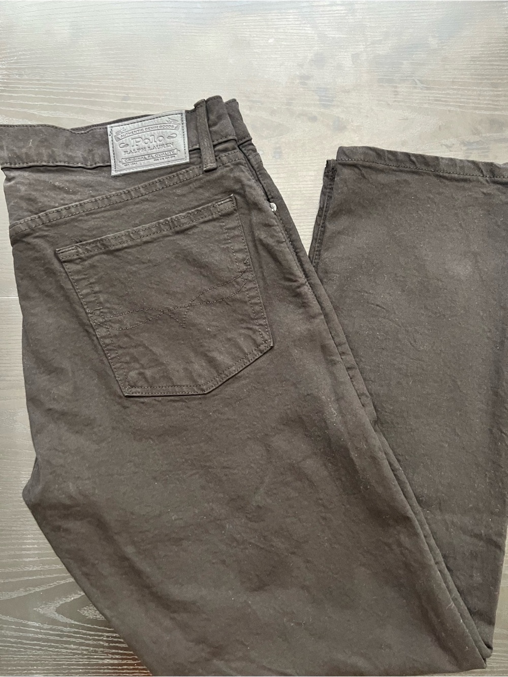 Ralph Lauren Polo Black Denim Pants